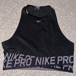NIKE PRO BLACK SPORTS BRA SIZE XL